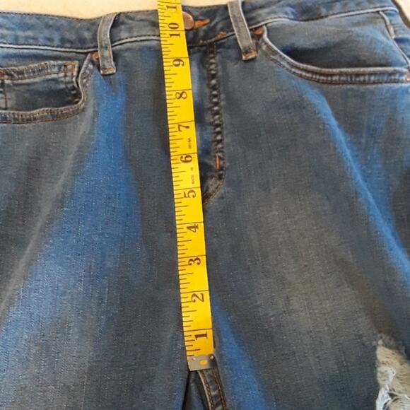 Womens Sz 27 Distressed Destroyed Highrise Skinny Forever 21 Jeans - Picture 8 of 11